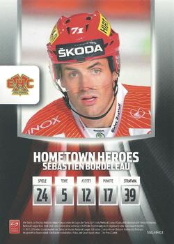 2011-12 PCAS Swiss National League - Hometown Heroes #SNL-HH03 Sebastien Bordeleau Back