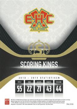 2011-12 PCAS Swiss National League - Scoring Kings #SNL-SK03 Ahren Spylo Back