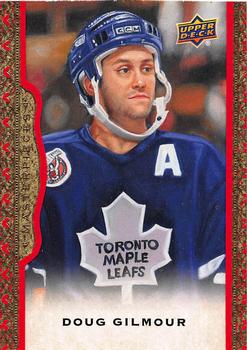 2014-15 Upper Deck Masterpieces - Framed Red Cloth #118 Doug Gilmour Front