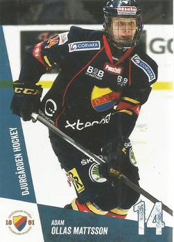 2014-15 SHL Elitset #24 Adam Ollas Mattsson Front