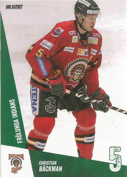 2014-15 SHL Elitset #27 Christian Bäckman Front