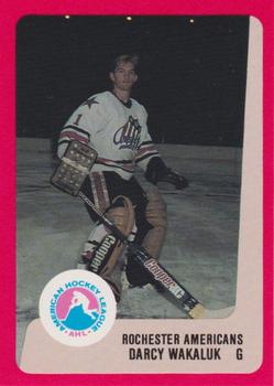 1988-89 ProCards Rochester Americans (AHL) #NNO Darcy Wakaluk Front