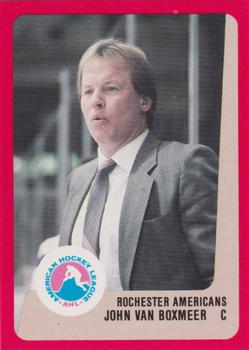 1988-89 ProCards Rochester Americans (AHL) #NNO John Van Boxmeer Front