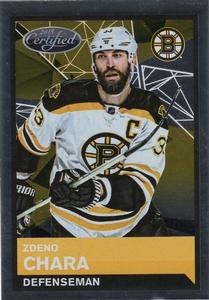 2015-16 Panini Stickers #14 Zdeno Chara Front