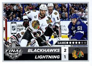 2015-16 Panini Stickers #484 Game 5 Stanley Cup Final Front