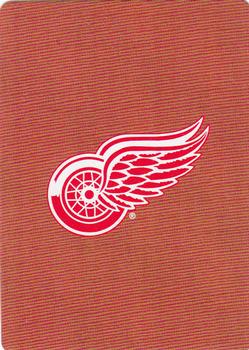 2005 Hockey Legends Detroit Red Wings Playing Cards #8♠ Brad Park Back