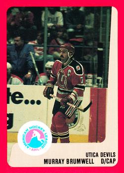 1988-89 ProCards Utica Devils (AHL) #NNO Murray Brumwell Front