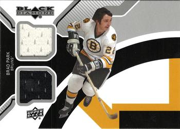 2013-14 Upper Deck Black Diamond - Double Diamond Jerseys #BEES-BP Brad Park Front