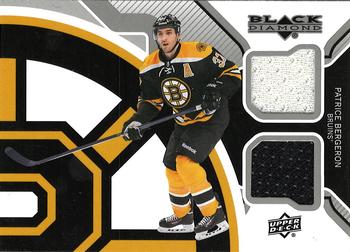 2013-14 Upper Deck Black Diamond - Double Diamond Jerseys #BRUINS-PB Patrice Bergeron Front