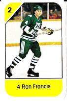1982-83 Post Cereal #NNO Ron Francis Front