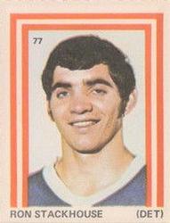 1972-73 Eddie Sargent NHL Players Stickers #77 Ron Stackhouse Front