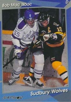 1993-94 Slapshot Sudbury Wolves (OHL) #23 Bob MacIsaac Front