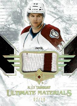 2014-15 Upper Deck Ultimate Collection - Ultimate Materials #UM-AT Alex Tanguay Front