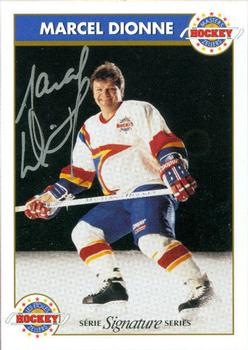1993-94 Zellers Masters of Hockey - Signature Series #NNO Marcel Dionne Front