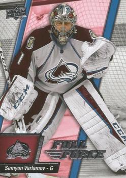 2015-16 Upper Deck Full Force #17 Semyon Varlamov Front