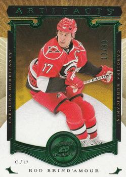 2015-16 Upper Deck Artifacts - Emerald #136 Rod Brind'Amour Front