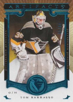 2015-16 Upper Deck Artifacts - Sapphire #144 Tom Barrasso Front