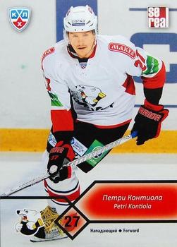 2012-13 Sereal KHL Basic Series #TRK-011 Petri Kontiola Front
