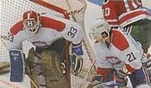 1987-88 Vachon Montreal Canadiens Stickers #23 Guy Carbonneau Front