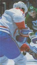 1987-88 Vachon Montreal Canadiens Stickers #32 Bobby Smith Front