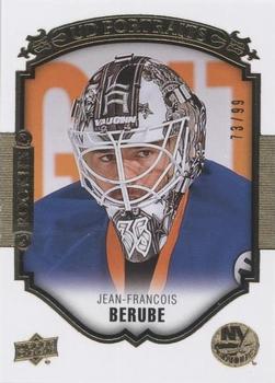 2015-16 Upper Deck - UD Portraits Gold #P-98 Jean-Francois Berube Front