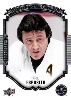 2015-16 Upper Deck - UD Portraits #P-51 Phil Esposito Front