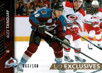 2015-16 Upper Deck - UD Exclusives #304 Alex Tanguay Front