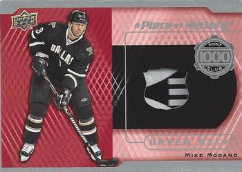 2015-16 Upper Deck - A Piece Of History 1000 Point Club #PC-MM Mike Modano Front