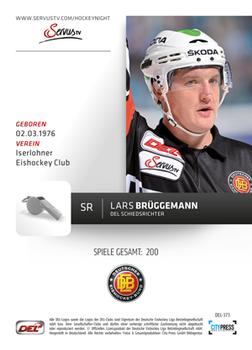 2012-13 Playercards (DEL) #DEL-373 Lars Brüggemann Back