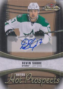 2015-16 Fleer Showcase #134 Devin Shore Front