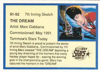1991-92 7th Inning Sketch Promos #NNO The Dream Back