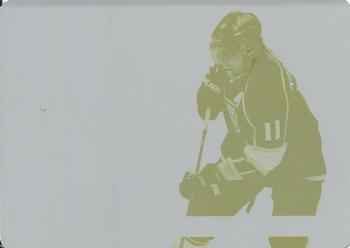 2010-11 Panini Luxury Suite - Printing Plate Yellow #31 Anze Kopitar Front