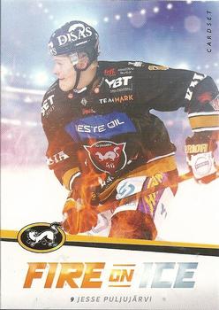 2015-16 Cardset Finland - Fire on Ice #FOI8 Jesse Puljujärvi Front