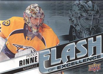 2015-16 Upper Deck Overtime - Flash of Excellence #FOE-12 Pekka Rinne Front