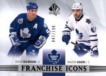 2015-16 SP Authentic #187 Doug Gilmour / Nazem Kadri Front