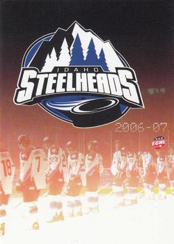 2006-07 Idaho Steelheads (ECHL) #1 Header Card Front