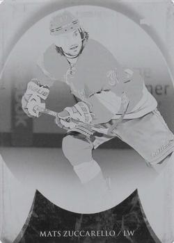 2015-16 Upper Deck Trilogy - Printing Plates Black #60 Mats Zuccarello Front