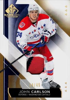 2015-16 SP Game Used - Gold Spectrum Prime Jersey #19 John Carlson Front