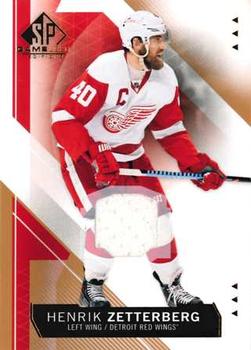 2015-16 SP Game Used - Copper Jersey #36 Henrik Zetterberg Front