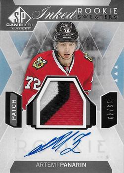 2015-16 SP Game Used - Inked Rookie Sweaters Patch #IRS-AP Artemi Panarin Front