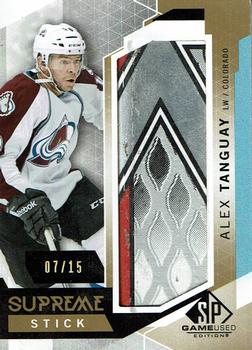 2015-16 SP Game Used - Supreme Relics Supreme Sticks #PA-AT Alex Tanguay Front