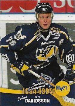 2004-05 SHL Elitset #136 Johan Davidsson Front