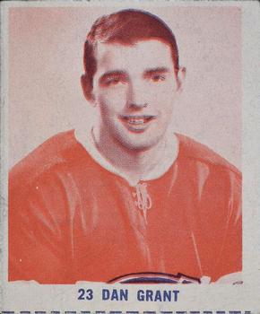 1967-68 IGA Montreal Canadiens Series 2 #NNO Dan Grant Front