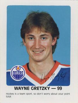 1984-85 Red Rooster Edmonton Oilers #NNO Wayne Gretzky Front