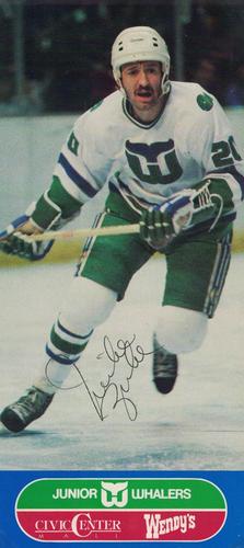 1984-85 Junior Whalers/Wendy's Hartford Whalers #NNO Mike Zuke Front