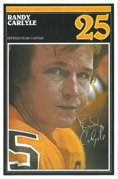 1983-84 Heinz Pittsburgh Penguins Photo-Pak Night SGA #NNO Randy Carlyle / Ron Flockhart Front