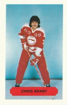 1984-85 Sault Ste. Marie Greyhounds (OHL) #NNO Chris Brant Front