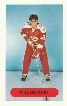 1984-85 Sault Ste. Marie Greyhounds (OHL) #NNO Mike Oliverio Front