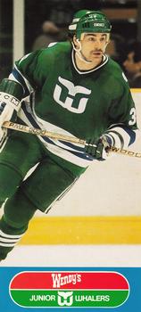 1985-86 Junior Whalers/Wendy's Hartford Whalers #NNO Scot Kleinendorst Front