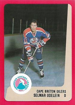 1988-89 ProCards Cape Breton Oilers (AHL) #NNO Selmar Odelein Front